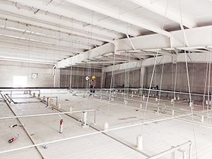 防爆冷庫建造施工場(chǎng)景圖